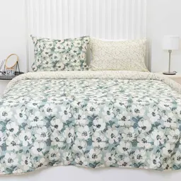 Постельное белье из Mako Сатина CINTRA 20-1935/40-1654-SAGE SAGE BEIGE