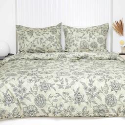 PREMIUM maco sateen bedding set CATH 20-1927-KHAKI