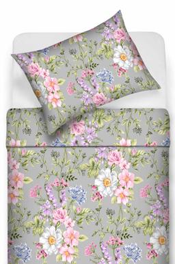 Постельное белье ЦВЕТЫ 20-1830-LIGHT GREY