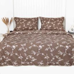PREMIUM mako satīna gultas veļa CARYLE 20-1924-BROWN