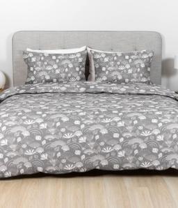 Satīna gultas veļa ADE 40-1594-GREY
