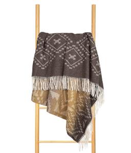 Vilnas pleds MERINO-270 80-3460-BROWN