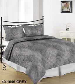 Burzīta gultas veļa ELAYNA 40-1646-GREY