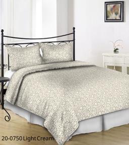 Постельное бельё из сатина ADRIA 20-0750-LIGHT CREAM