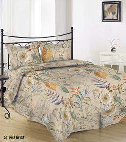 Sateen bedding set AMARIS 20-1943-BEIGE