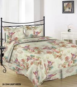 Постельное бельё из сатина ANDI 20-1944-LIGHT GREEN