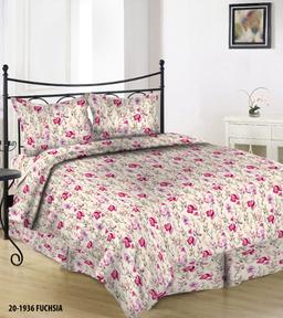 Satīna gultas veļa AVIANNA 20-1936-FUCHSIA