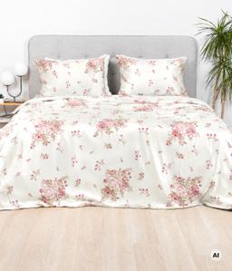 Satīna gultas veļa ADANYA 20-1890-PINK