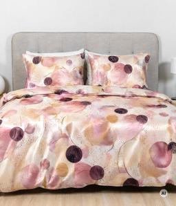 Satīna gultas veļa AYA 40-1665-PLUM