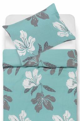 Seersucker bedding set ESTRELLA 20-1912-BLUE HAZE