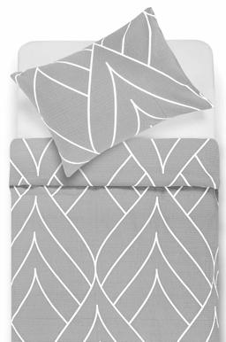 Seersucker bedding set EVERLEY 40-1642-LIGHT GREY