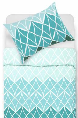 Seersucker bedding set ELISHA 40-1645-GREEN