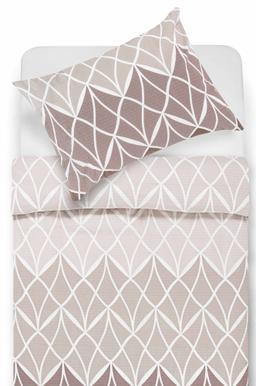 Seersucker bedding set ELISHA 40-1645-BROWN