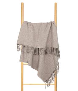Vilnas pleds MERINO-270 DOUBLE FACE-BEIGE