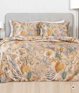 Satīna gultas veļa AMARIS 20-1943-BEIGE