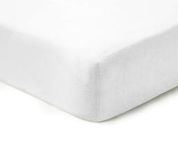 Frotē palagi ar gumiju TERRYBTL-OPTIC WHITE