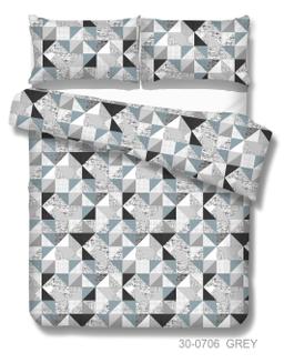 Постельное белье ГЕОМЕТРИЯ 30-0706-GREY