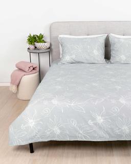 Flaneļa gultas veļa BRIAR 20-1786-GREY