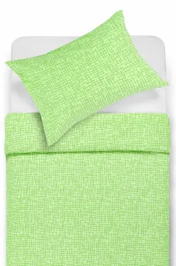 Bērnu katūna gultas veļa MATRIX 30-0770-GREEN