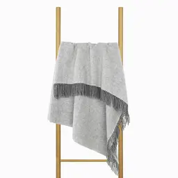 Pleds ZELANDIA 80-3102-GREY WHITE