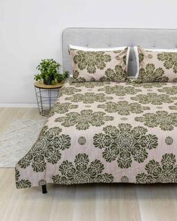 Sateen bedding set ALEXIS 40-0882-GREEN