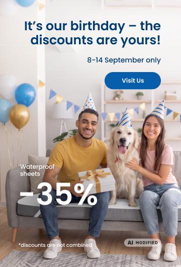 35% off waterproof sheets (8-14 September only)/desktop