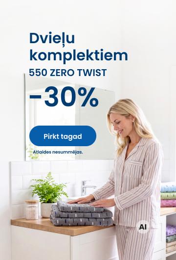 Dvieļu komplektiem 550 ZERO TWIST -30%/desktop
