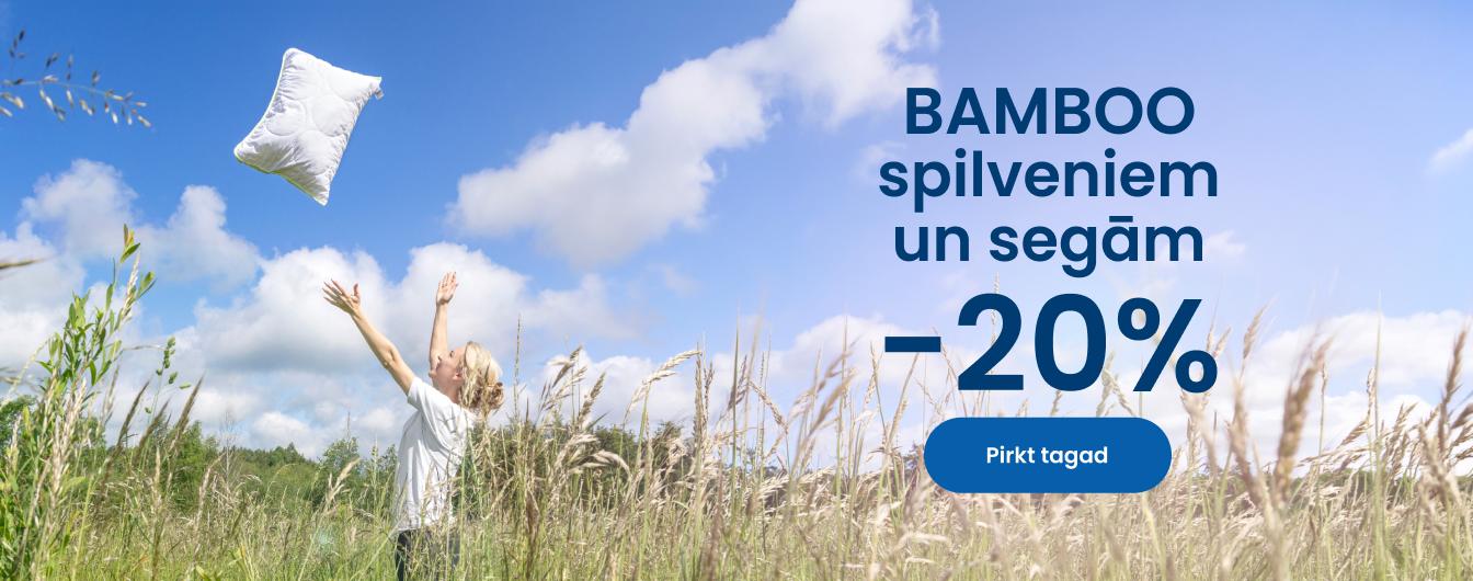 BAMBOOspilveniem un segām –20%/ desktop