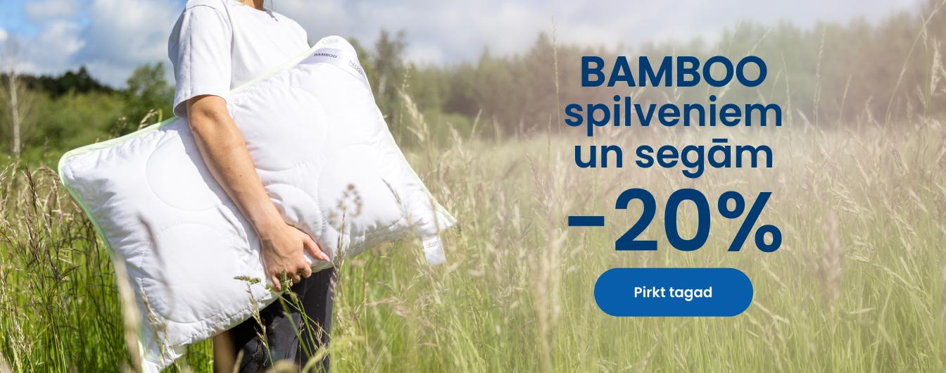 BAMBOOspilveniem un segām –20%/ desktop
