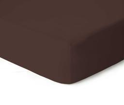 Trikotāžas palagi ar gumiju JERSEY JERSEY-CHOCOLATE