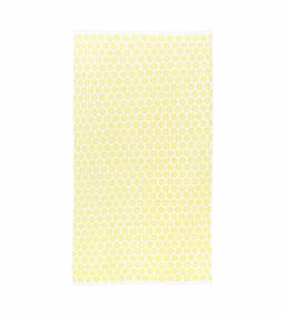 Pludmales dvielis 500J VELOUR T0201-SUN YELLOW