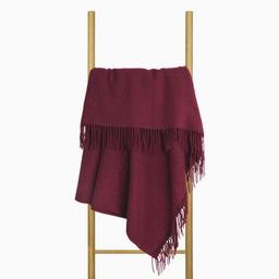 Плед MERINO-270 DOUBLE FACE-BORDEAUX