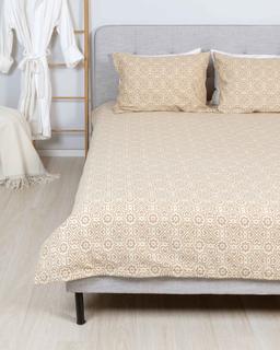 Flaneļa gultas veļa BODIE 40-1541-ALMOND