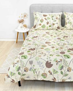 Фланелевое постельное бельё BELLAMY 20-1842-GREEN