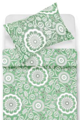 Cotton bedding set DULCE 40-1472-SAGE