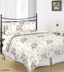 Постельное бельё из сатина ADANYA 20-1890-PINK