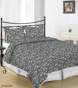 Sateen bedding set ADE 40-1594-GREY