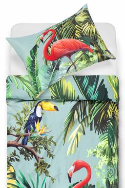 PREMIUM maco sateen bedding set COLINE 40-1584-GREEN