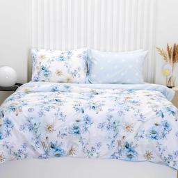 Постельное белье из Mako Сатина CLARABELLE 20-1914/20-1915-LIGHT BLUE