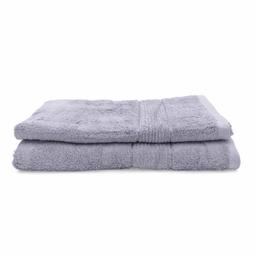 Набор полотенец из вискозы BAMBOO-600 T0105-GREY BLUE