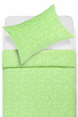 Bērnu katūna gultas veļa MATRIX 30-0770-GREEN